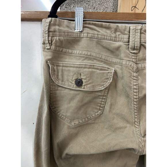 OLD NAVY Women’s Pants Size 10 ( 33x30.5)‎ Regular Mid-Rise Stretch Corduroy Tan - Picture 11 of 15